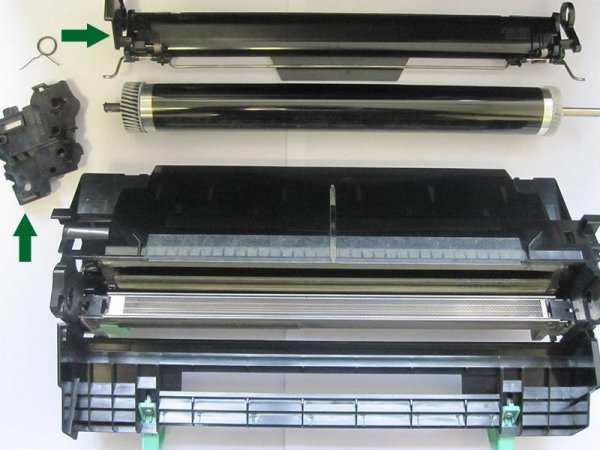 Ремонт блока фотобарабана лазерного принтера