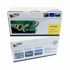 Картридж лазерный KYOCERA TK-5240Y Желтый (3 000 страниц) UNITON Premium