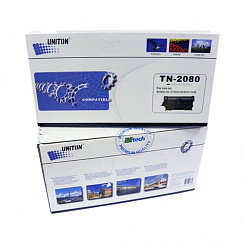Картридж лазерный BROTHER TN-2080 Черный (700 страниц) UNITON Premium