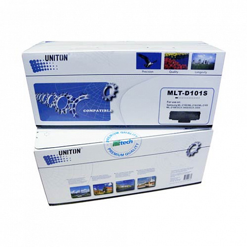 Картридж лазерный SAMSUNG MLT-D101S Черный (1 500 страниц) UNITON Premium