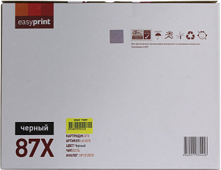 Картридж лазерный HP 87X (CF287X) Черный (18 000 страниц) EasyPrint