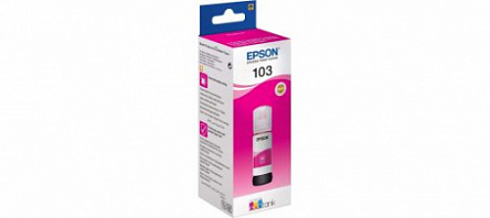 Чернила EPSON (106M) L7180 (95 мл, Малиновый) C13T00R340 Оригинал
